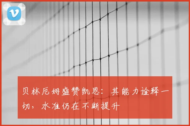 贝林厄姆盛赞凯恩：其能力诠释一切，水准仍在不断提升